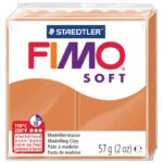 MASA ZA MODELIRANJE   57G FIMO SOFT STAEDTLER 8020-76 COGNAC