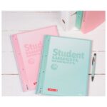 BLOK KOLEGIJ A4 CRTE  80L PERFORACIJA PLUS 4RUPE PASTEL SOFT BRUNNEN 10-67327 96 SORTIRANO - Image 5