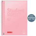 BLOK KOLEGIJ A4 KARO  80L PERFORACIJA PLUS 4RUPE PASTEL SOFT BRUNNEN 10-67328 96 SORTIRANO