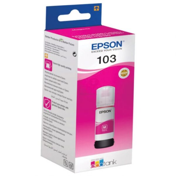 INK JET EPSON 103 ECOTANK L3150 T00S34A ORIGINAL CRVENI