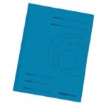 FASCIKL KLAPA KARTON RECIKLIRANI A4 HERLITZ 11076452 (300002993) PLAVI