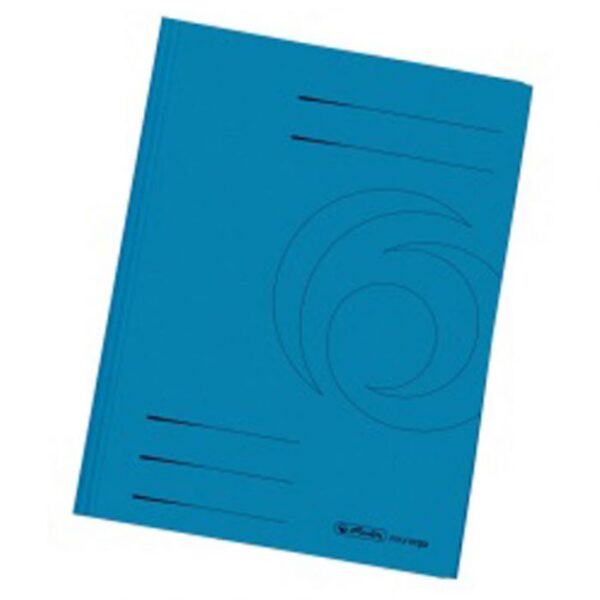 FASCIKL KLAPA KARTON RECIKLIRANI A4 HERLITZ 11076452 (300002993) PLAVI