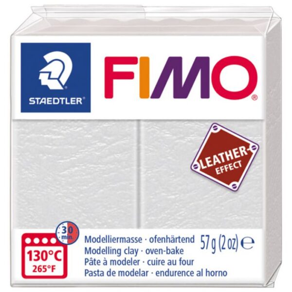 MASA ZA MODELIRANJE   57G FIMO EFFECT LEATHER-EFFECT STAEDTLER 8010-029 IVORY * DO ISTEKA ZALIHA