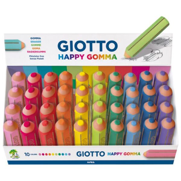 GUMICA U OBLIKU OLOVKE GIOTTO HAPPY GOMMA FILA 2338 (2337) SORTIRANO