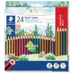 BOJE DRVENE  24BOJE (20 PLUS 4 BOJE GRATIS) NORIS COLOUR STAEDTLER 185 C24P BLISTER