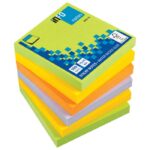 BLOK SAMOLJEPLJIV  75X75 MM 100L SPRING GLOBAL NOTES 5854-76 NEON SORTIRANO
