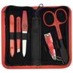 SET MANIKIR 1/5 KOŽA KELLERMANN L52124MCRED CRVENI