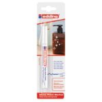 MARKER PERMANENTNI SJAJNI LAKIRAJUĆI 1-2 MM EDDING 751/1 BIJELI BLISTER