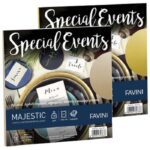 KUVERTE SPECIAL EVENTS 17X17 CM 120G PK10 FAVINI SREBRNE