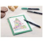 MARKER PERMANENTNI 1-2 MM METALLIC FABER-CASTELL 160794 METALIK ZELENI * DO ISTEKA ZALIHA - Image 6