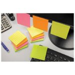 BLOK SAMOLJEPLJIV  75X75 MM KARO 80L GLOBAL NOTES 5654-33-K NEON-ZELENI - Image 3