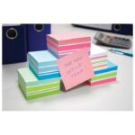 BLOK SAMOLJEPLJIV KOCKA 75X75 MM 400L GLOBAL NOTES 5654-73 SORTIRANO - Image 4