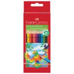 BOJE DRVENE  12BOJA TROKUTASTE FABER-CASTELL 116512 BLISTER