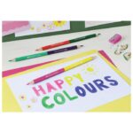 BOJE DRVENE  12BOJA FABER-CASTELL 110312 BLISTER PLUS 3BOJE DRVENE OBOSTRANE I GRATIS ŠILJILO - Image 2