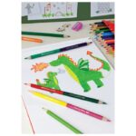 BOJE DRVENE  12BOJA FABER-CASTELL 110312 BLISTER PLUS 3BOJE DRVENE OBOSTRANE I GRATIS ŠILJILO - Image 3