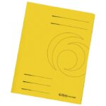 FASCIKL KLAPA KARTON RECIKLIRANI A4 HERLITZ 11076437 (300002991) ŽUTI