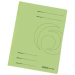 FASCIKL KLAPA KARTON RECIKLIRANI A4 HERLITZ 11076460 (300002994) ZELENI
