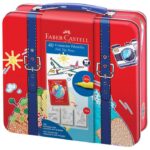 FLOMASTER ŠKOLSKI  40BOJA U METALNOJ KUTIJI CONNECTOR KOFER FABER-CASTELL 155535