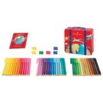 FLOMASTER ŠKOLSKI  40BOJA U METALNOJ KUTIJI CONNECTOR KOFER FABER-CASTELL 155535 - Image 2