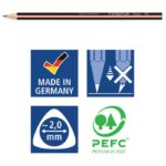 OLOVKA GRAFITNA HB NORIS PASTEL TROKUTASTE U ČAŠI PK72 STAEDTLER 118 KP72PA * DO ISTEKA ZALIHA - Image 3