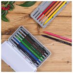 BOJA VODENA U OLOVCI 12BOJA METALNA KUTIJA FULL WATERCOLOR DESIGN JOURNEY STAEDTLER 14610G M12 * DO ISTEKA ZALIHA - Image 3