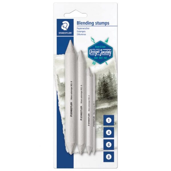 OLOVKE ZA SJENČANJE DESIGN JOURNEY PK4 STAEDTLER 5426-S BK4 BIJELA BLISTER