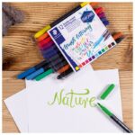 FLOMASTER BRUSHPEN 12BOJA OBOSTRANI S 2 VRHA DESIGN JOURNEY STAEDTLER 3004 TB12 BLISTER - Image 2