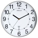 SAT ZIDNI FI-30,5 CM WAVE UNILUX 400094562 SREBRNI