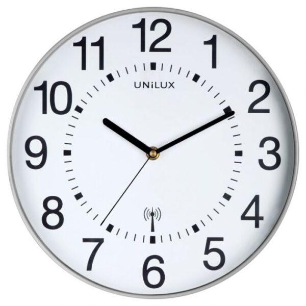 SAT ZIDNI FI-30,5 CM WAVE UNILUX 400094562 SREBRNI