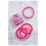 MASA ZA MODELIRANJE   57G FIMO EFFECT NEON STAEDTLER 8010-201 NEON FUKSIJA - Image 3