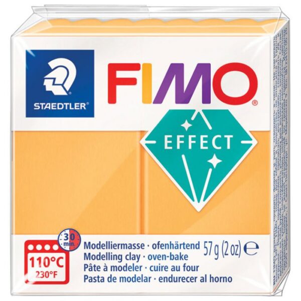MASA ZA MODELIRANJE   57G FIMO EFFECT NEON STAEDTLER 8010-401 NEON NARANČASTA