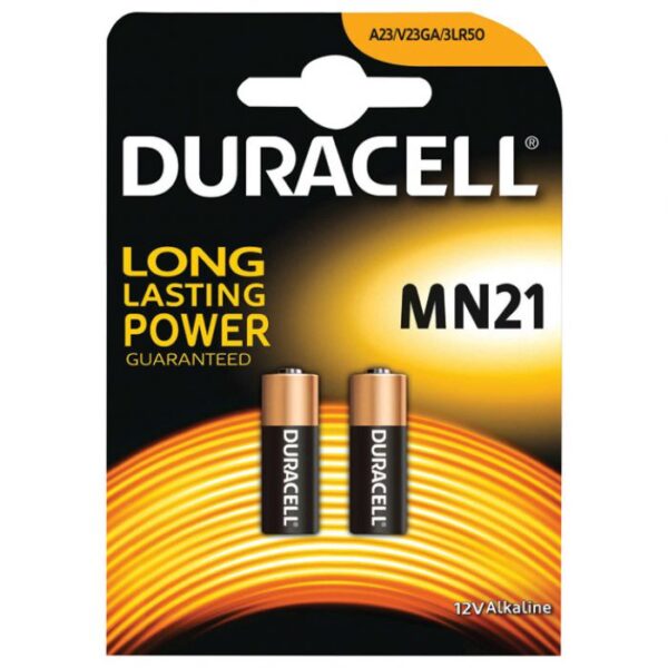 BATERIJA ALKALNA 12V DURACELL MN21 PK2 BLISTER