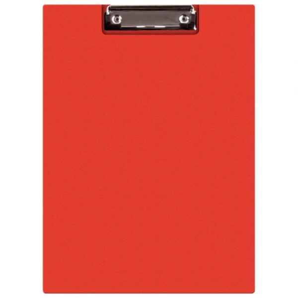 PLOČA KLIP S PREKLOPOM PLUS KVAČICA A4 PP DONAU 2705001PL-04 CRVENA