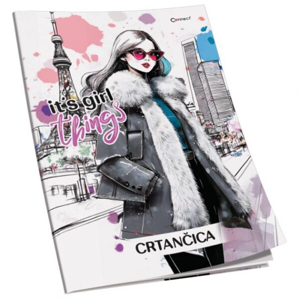 OBRAZAC ŠKOLSKI CRTANČICA ZA 1RAZRED SOFT PLUS  CONNECT GIRL