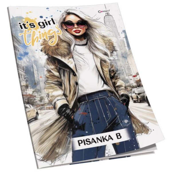 OBRAZAC ŠKOLSKI PISANKA &QUOT;B&QUOT; ZA 1RAZRED SOFT PLUS  CONNECT GIRL