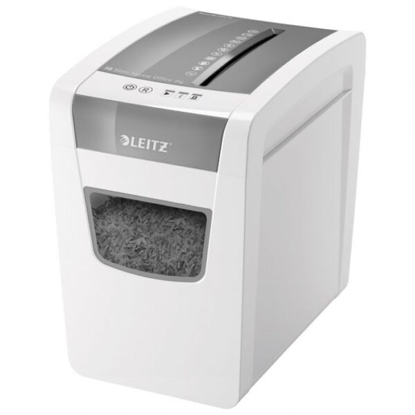 UNIŠTAVAČ DOKUMENTACIJE  10 LISTOVA CROSSCUT IQ SLIM LEITZ 80010000 BIJELO/SIVI