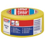 TRAKA ZA OZNAČAVANJE LJEPLJIVA 50 MM/33M PVC TESA 60760-95 ŽUTA - Image 2