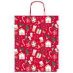 VREĆICE UKRASNE 36X46X12 CM NOVOGODIŠNJE REX-SAUL SADOCH SDX36-565C