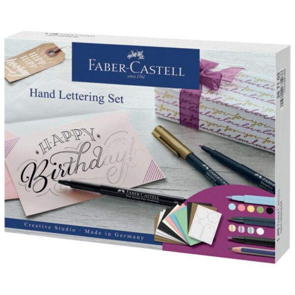 SET PITT ARTIST HAND LETTERING PK12 FABER-CASTELL 267103