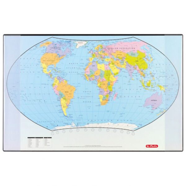 KARTA SVIJETA 68X44 CM STOLNA HERLITZ 5552203 (300007168)