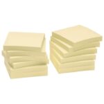 BLOK SAMOLJEPLJIV  75X75 MM 12X100L NATURE GLOBAL NOTES 5654-11BOX ŽUTI - Image 2