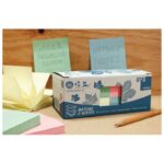 BLOK SAMOLJEPLJIV &QUOT;Z&QUOT; 75X75 MM 12X100L NATURE GLOBAL NOTES 5644-88BOX SORTIRANO - Image 7