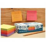 BLOK SAMOLJEPLJIV KOCKA 75X75 MM 2X400L NATURE GLOBAL NOTES 5654-97BOX SORTIRANO - Image 4