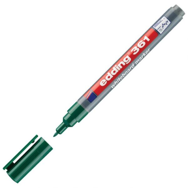 MARKER ZA BIJELU PLOČU 1 MM EDDING 361 ZELENI