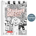 BLOK KOLEGIJ A4 CRTE  80L PERFORACIJA PLUS 4RUPE ZENART LLAMA BRUNNEN 10-67427 02