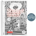 BLOK KOLEGIJ A4 KARO  80L PERFORACIJA PLUS 4RUPE ZENART COCKTAIL BRUNNEN 10-67428 02 * DO ISTEKA ZALIHA