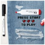 MARKER ZA TEKSTIL 1-5 MM FABER-CASTELL 159522 CRVENI - Image 6