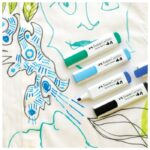 MARKER ZA TEKSTIL 1-5 MM FABER-CASTELL 159523 PLAVI - Image 5