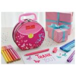 FLOMASTER ŠKOLSKI  33BOJE U METALNOJ KUTIJI CONNECTOR TORBICA FABER-CASTELL 155537 - Image 5