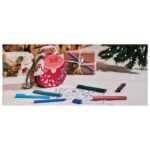 FLOMASTER ŠKOLSKI  33BOJE U METALNOJ KUTIJI CONNECTOR TORBICA FABER-CASTELL 155537 - Image 7